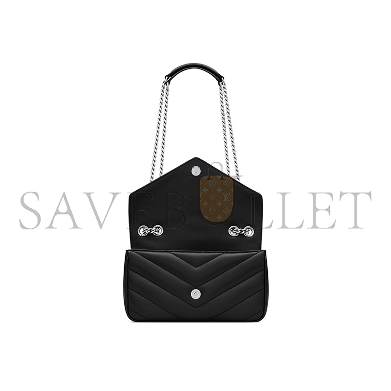 Y*L loulou small in matelassÉ lambskin 801437aae4y1000 (24*14*6cm)